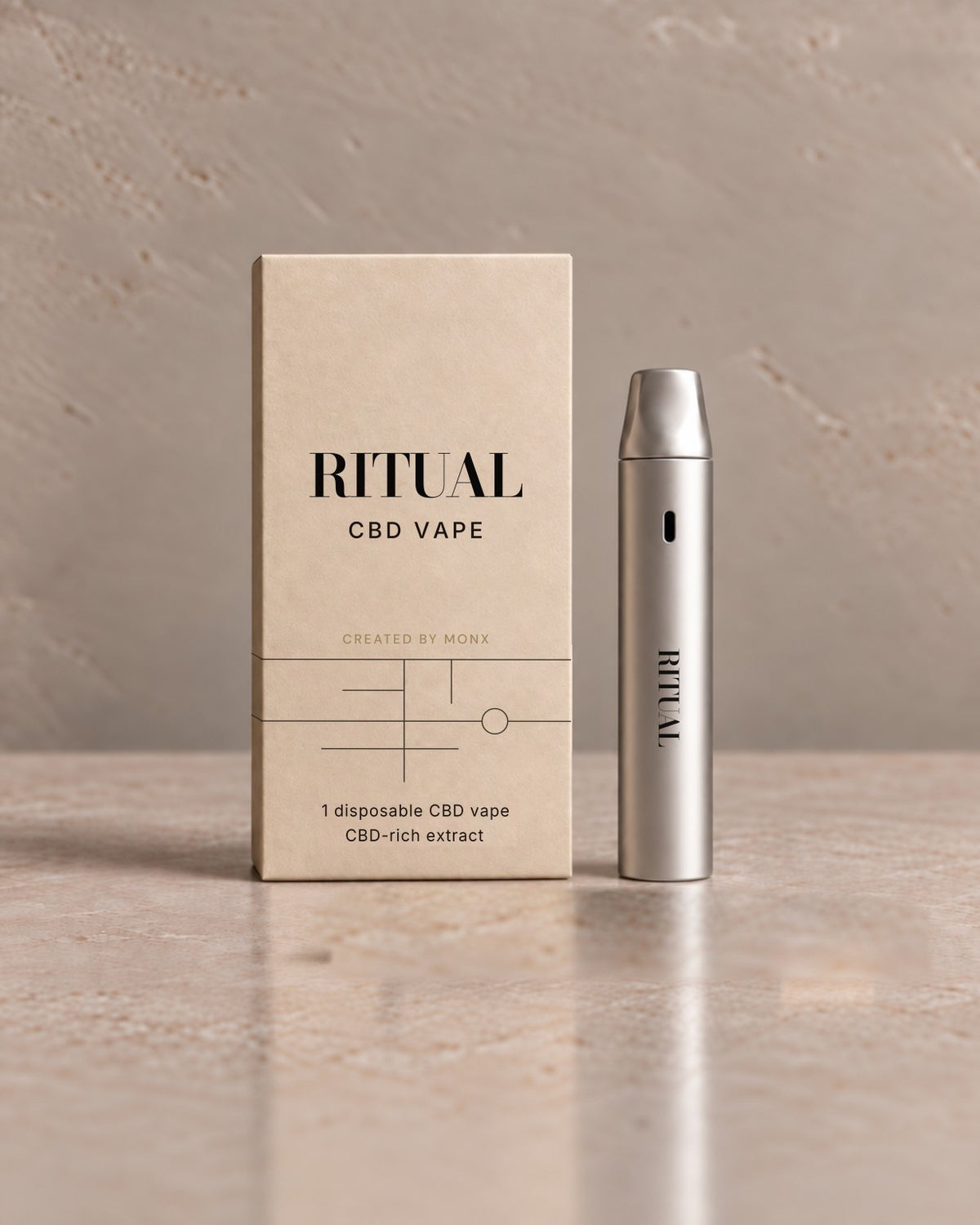 RITUAL CBD Vape — disposable CBD vape